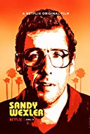 Stylized movie poster of Adam Sandler wearing glasses