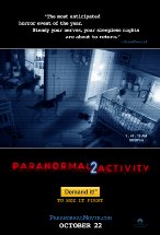 Movie poster for Paranormal Activity 2